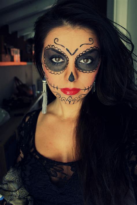 Sugar Skull Make Up Halloween Makeup Sugar Skull Sugar Skull Makeup