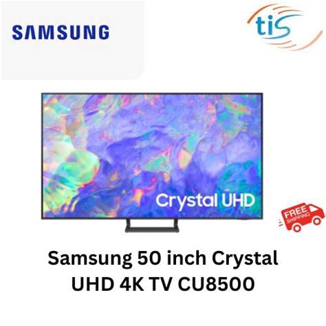 Samsung 50 Inch Crystal Uhd 4k Tv Cu8500 Shopee Malaysia