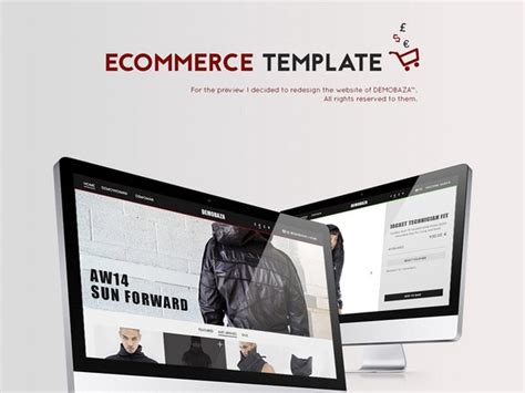 Clothing Store Template Free Psd Templates