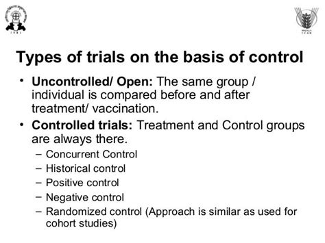 Field Trials And Clinical Trials