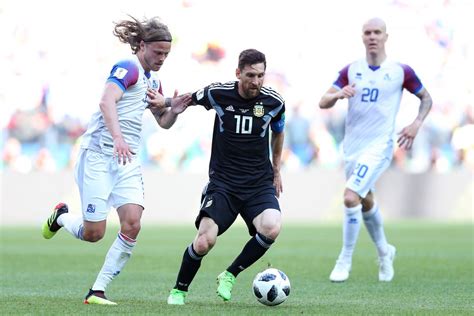 Argentina Vs Iceland World Cup Final Score 1 1 Lionel Messi Misses Penalty In Disappointing