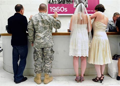 Gay Couples In Military Having Trouble Getting Leave To Get Married