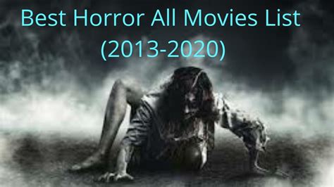 Best Horror All Movies List2013 2020budget And Box Officeimdb