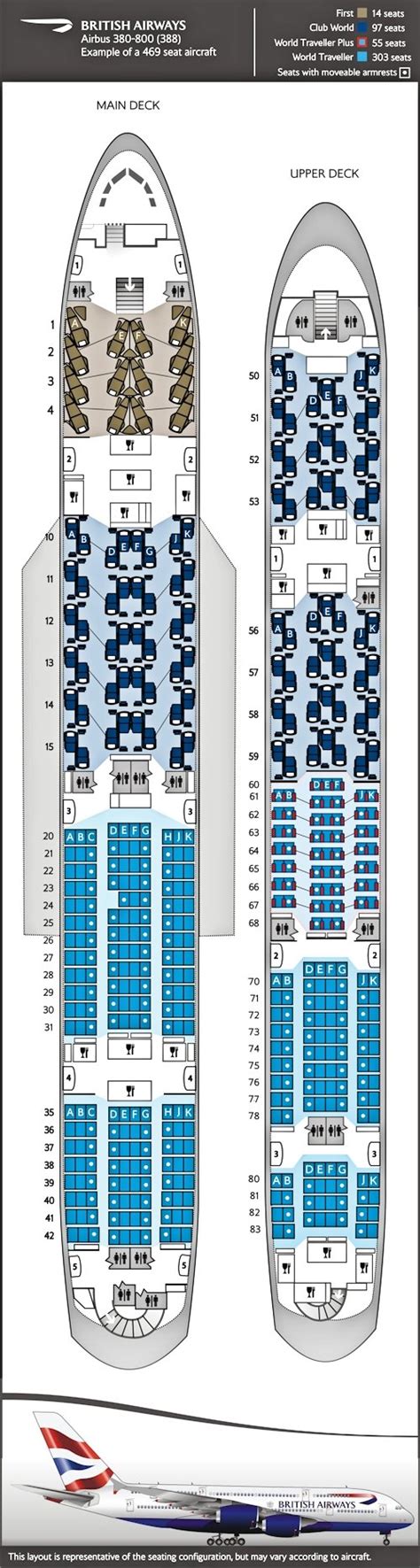 British Airways A380 Seating Plan