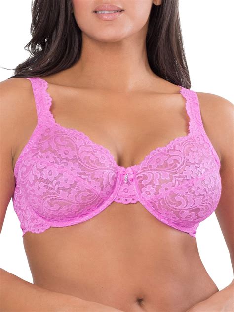 Smart And Sexy Womens Curvy Signature Lace Unlined Underwire Bra Style Sa1032