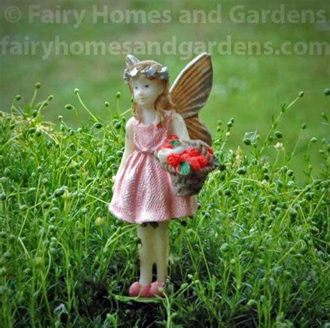 Miniature Fairy Figurine Heidi With Basket Of Etsy