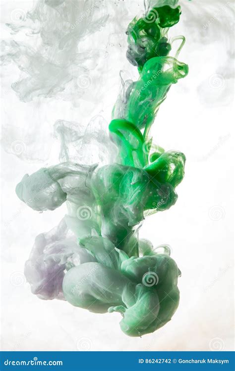Inks In Water Abstract Background Stock Photo Image Of Pigment