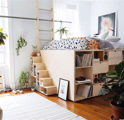 Creative Home Design Pretty Elevated Bed With Storage Pinteres Inside