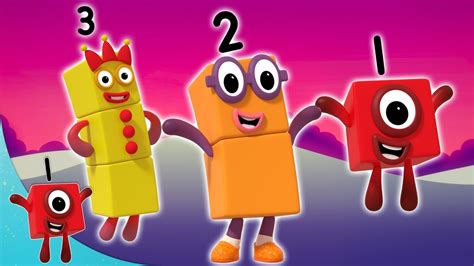 Numberblocks One Two Three Learn To Count Learning Blocks Youtube