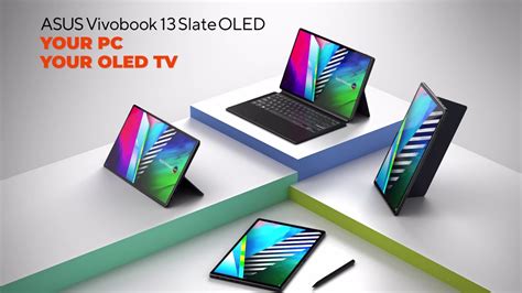 Asus Vivobook 13 Slate Oled Your Pc Your Oled Tv Newly Launched