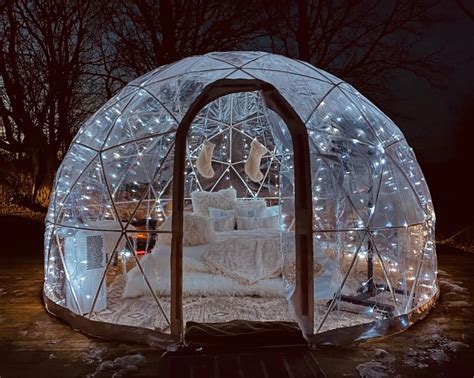 Stay The Night In This Minnesota Igloo Complete With A Hot Tub