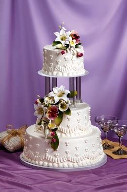 A simple fondant bow attached to the side or on top of the cake can cost $25 to $45. Walking Down the Aisle With a Cake From Aisle 7 - WSJ