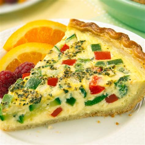 Best Garden Vegetable Quiche With A Cream Cheese Crust Recipes