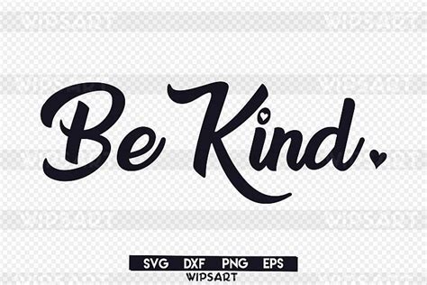 Sale Be Kind Svg Kindness Svg Be Kind Silhouette Heart 84825