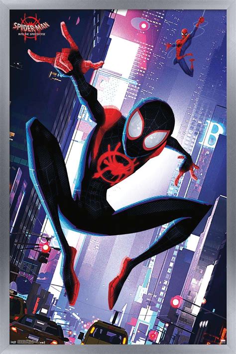 Marvel Spider Man Into The Spider Verse Street Wall Poster 14725