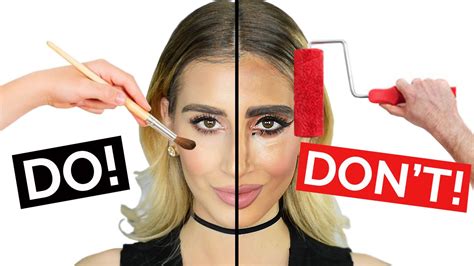 TERRIFYING Makeup Mistakes To Avoid Full Face Do S Don Ts YouTube