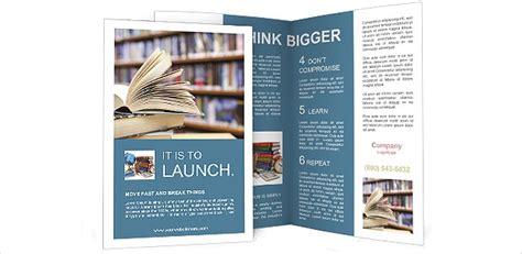 library brochures psd ai indesign vector eps