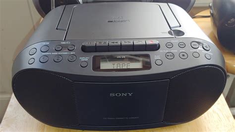 Sony Cfd S70 Boombox Youtube