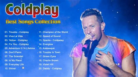 Coldplay Greatest Hits Playlist Álbum Completo Melhores Músicas Do