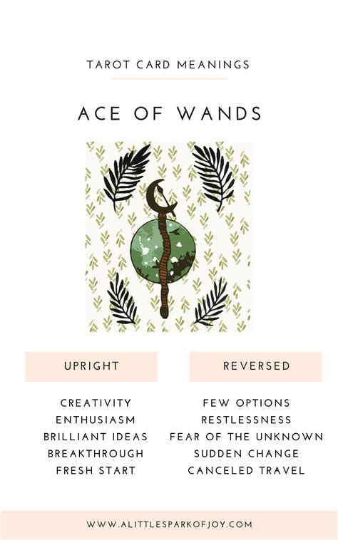 Check spelling or type a new query. Ace of Wands Tarot Meaning: Love, Health, Money & More! | Wands tarot, Tarot, Tarot card meanings