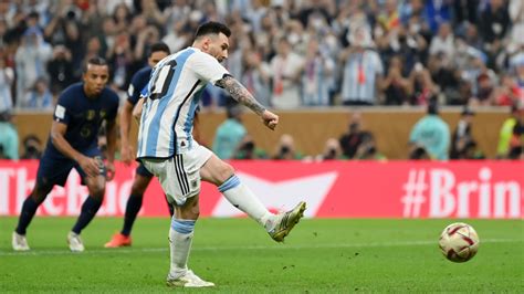 Fifa World Cup Final 2022 Lionel Messi Scores Twice On Way To