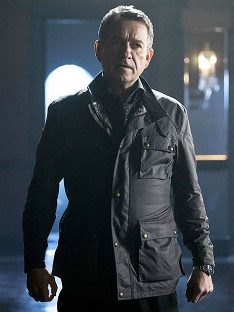 Sean Pertwee Tv Series Gotham Alfred Pennyworth Leather Jacket