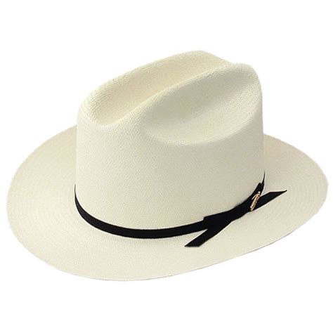 Clothing Mens Accessories Stetson 10x Shantung Straw Vented Open Road
