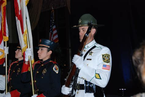 Honor Guard From Broward Sheriffs Office