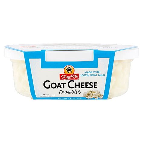 Shoprite Crumbled Goat Cheese 4 Oz