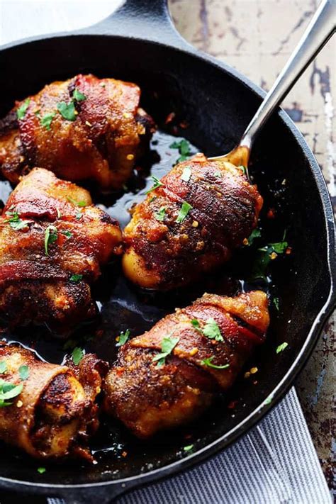 Sweet And Spicy Bacon Wrapped Chicken Recipecritic