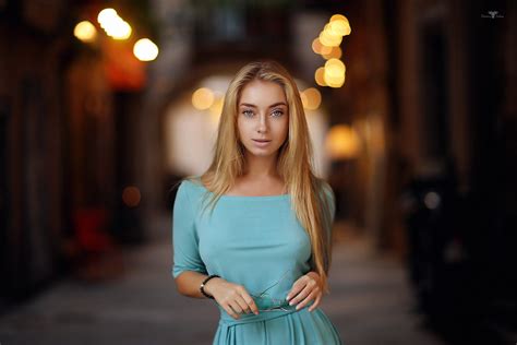 Dmitry Arhar Women Model Portrait Blonde Wallpaper Resolution