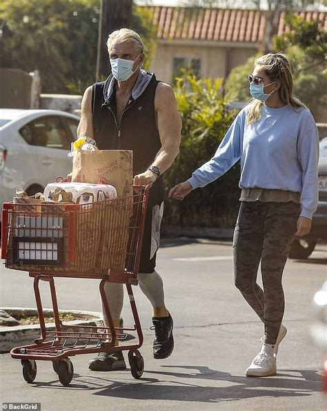 Dolph Lundgren 63 Flexes His Muscles As He Stocks Up On Groceries