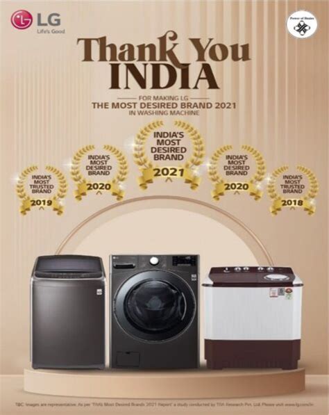 Lg Named Indias Most Desired Brand Home Appliances World