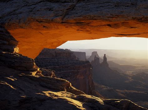 Landscape Wallpapers First Light On Mesa Arch Canyonlands National