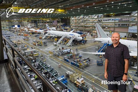 Boeing Factory Tour | Factory tours, Boeing everett factory, Tours
