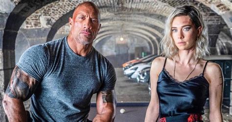 First Look At Vanessa Kirby In Hobbs Shaw Shared By The Rock