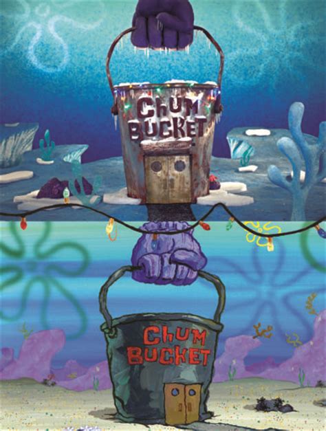 Spongebob squarepants chum bucket aquarium ornament decor home fish tank new. Chum Bucket - Encyclopedia SpongeBobia - The SpongeBob ...