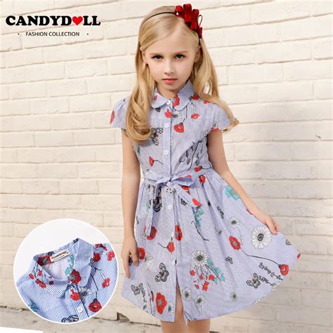Candydoll 2017 Summer Childrens Clothing Princess Dress Children In F7d