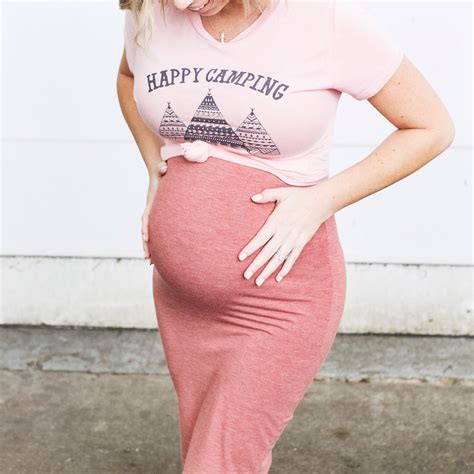 The Perfect Skirt To Style The Bump For 7 90 The Blushing Bluebird Blog