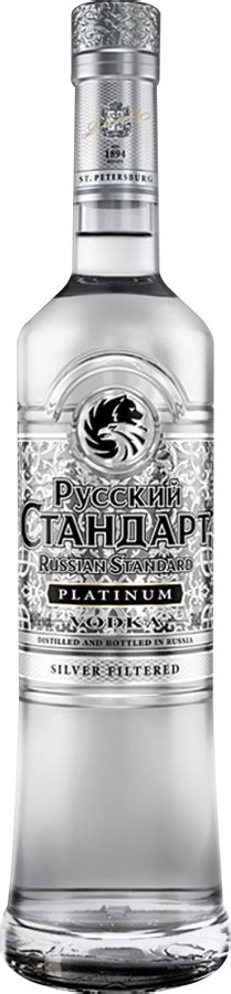 Russian Standard Platinum Vodka Russian Standard Vodka St Petersburg