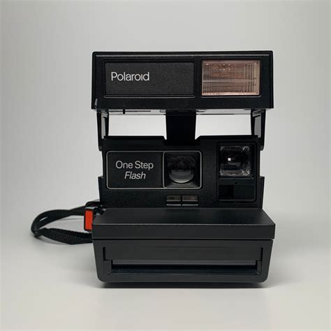 Vintage Polaroid One Step Flash Camera 600 Model Tested Like Etsy