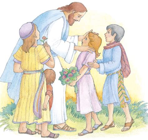 Seguir La Senda Galería De Imágenes Jesús Con Los Niños
