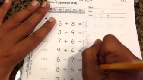 One of them is this professional kumon math answers leveld that has actually been created by tobias faust still. First Grader doing Kumon Math - Practice Makes Perfect ...