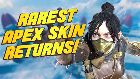 The Most Rare Skin Has Returned Airship Assassin Wraith Gameplay Apex Legends Game Videos