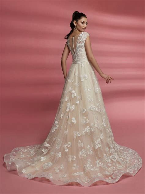 Ivory Wedding Dress Lace Bridal Gown A Line Wedding Dress Etsy