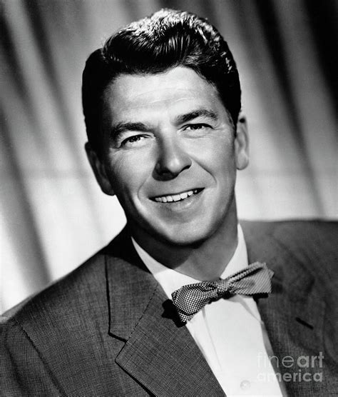 Portrait Of Ronald Reagan By Bettmann