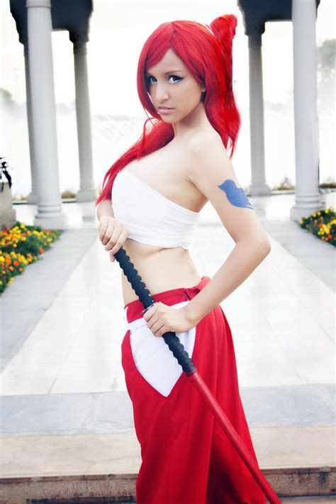 Cosplay Monday Armorless Erza Scarlet Daily Anime Art