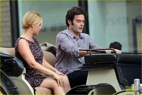 Bill Hader And Amy Schumer Kissing In Central Park For Trainwreck Photo 3145179 Amy Schumer