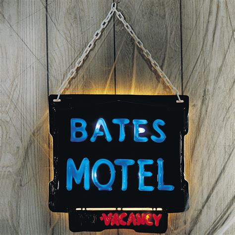 Bates Motel Light Up Sign