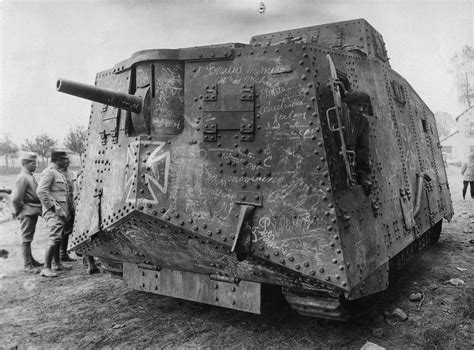 The First Tank V Tank Battle Thinklmka